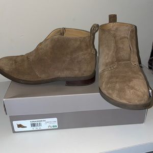 Khaki Brown/Tan Ankle Boots size 7 1/2